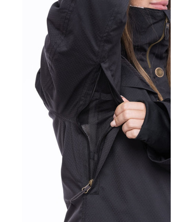 686 WMNS SPIRIT INSULATED JACKET BLACK GEO JACQUARD 2023