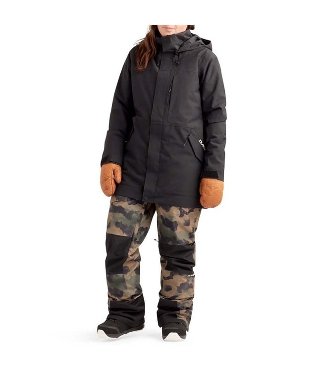 DAKINE WOMENS REACH INSULATED 20K PARKA JACKET BLACK 2023