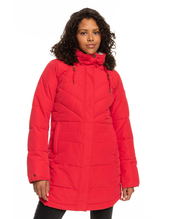 ROXY WOMENS ELLIE JACKET RED (RQL0) 2023