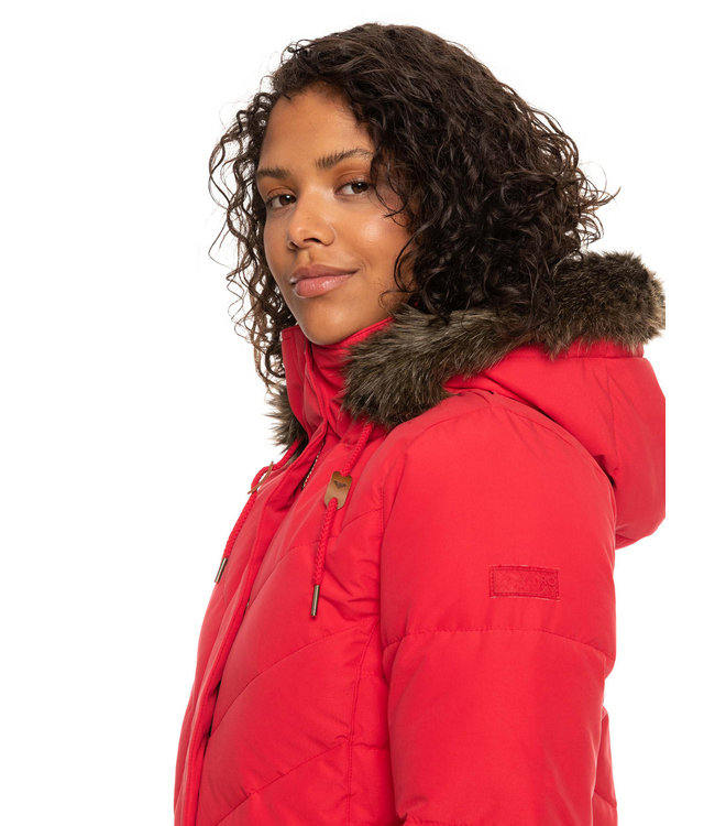 ROXY WOMENS ELLIE JACKET RED (RQL0) 2023