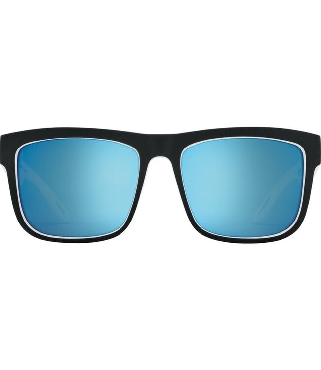 SPY DISCORD WHITEWALL SUNGLASSES w/ HAPPY GREY GREEN POLAR LIGHT BLUE SPECTRA MIRROR