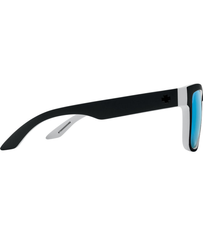 SPY DISCORD WHITEWALL SUNGLASSES w/ HAPPY GREY GREEN POLAR LIGHT BLUE SPECTRA MIRROR