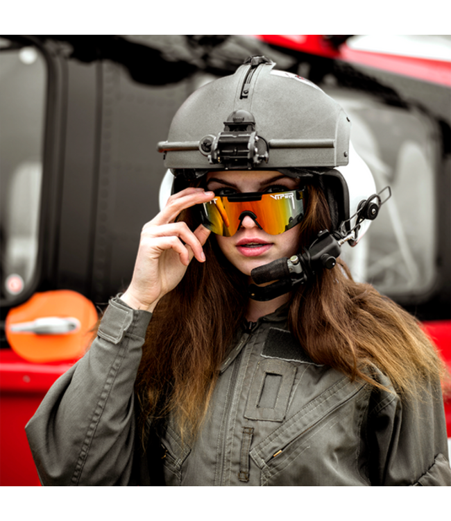 PIT VIPER THE MYSTERY SINGLE WIDE POLARIZED SUNGLASSES