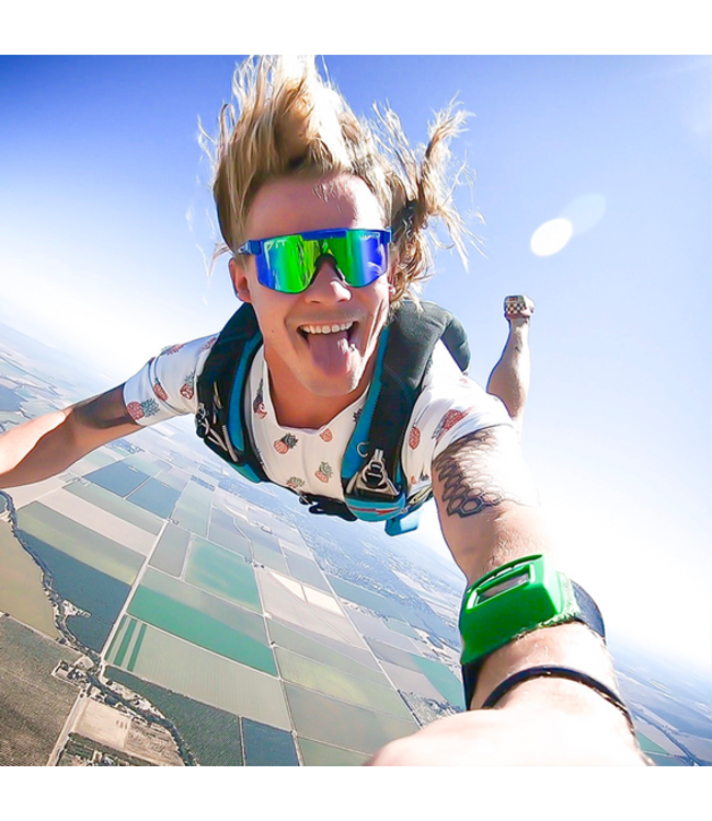 PIT VIPER THE LEONARDO SINGLE WIDE POLARIZED SUNGLASSES