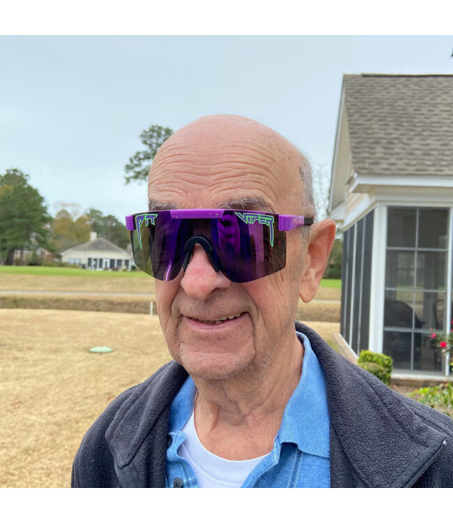 PIT VIPER THE DONATELLO DOUBLE WIDE POLARIZED SUNGLASSES