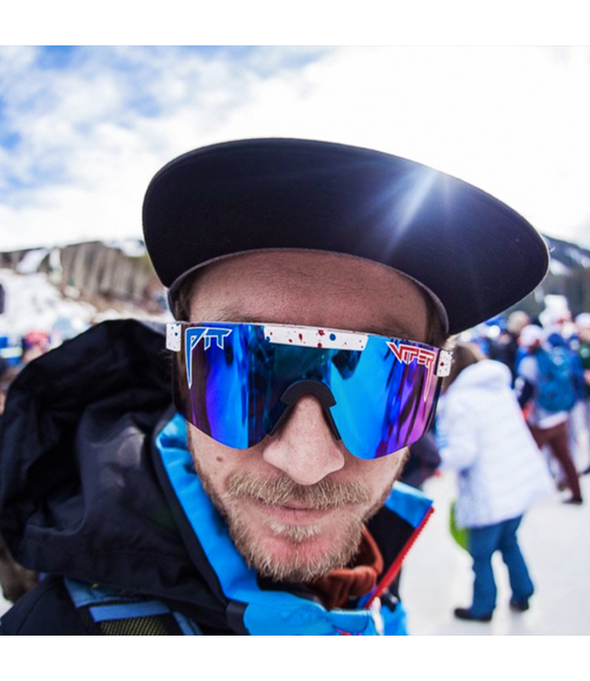 PIT VIPER THE ABSOLUTE FREEDOM SINGLE WIDE POLARIZED SUNGLASSES