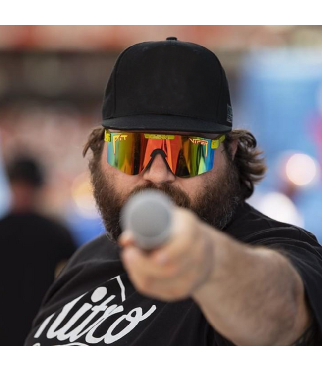 PIT VIPER THE 1993 DOUBLE WIDE POLARIZED SUNGLASSES