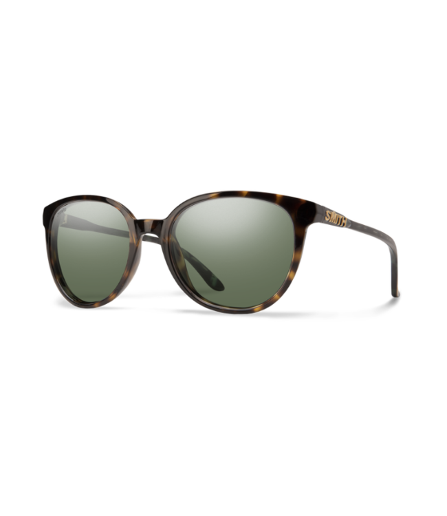 SMITH CHEETAH APLINE TORTOISE SUNGLASSES W/CHROMAPOP POLARIZED GRAY GREEN LENS