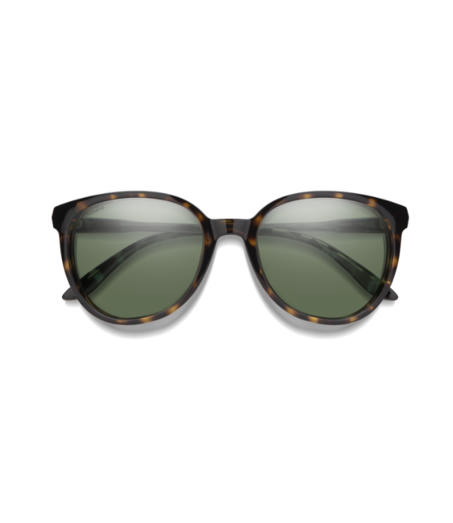 SMITH CHEETAH APLINE TORTOISE SUNGLASSES W/CHROMAPOP POLARIZED GRAY GREEN LENS