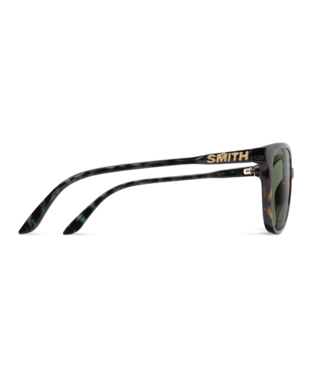 SMITH CHEETAH APLINE TORTOISE SUNGLASSES W/CHROMAPOP POLARIZED GRAY GREEN LENS