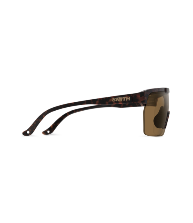 SMITH XC MATTE TORTOISE SUNGLASSES w/CHROMAPOP BROWN LENS