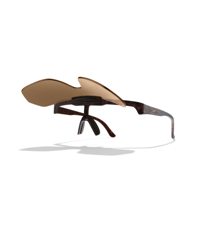 SMITH XC MATTE TORTOISE SUNGLASSES w/CHROMAPOP BROWN LENS