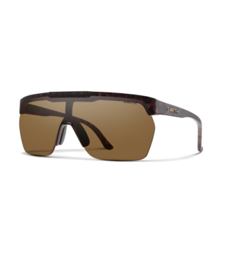 SMITH SMITH XC MATTE TORTOISE SUNGLASSES w/CHROMAPOP BROWN LENS