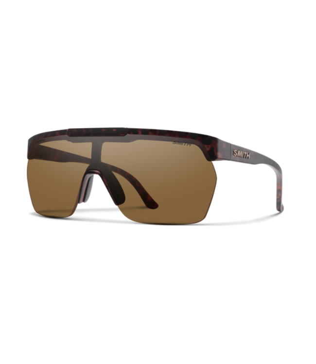 SMITH XC MATTE TORTOISE SUNGLASSES w/CHROMAPOP BROWN LENS