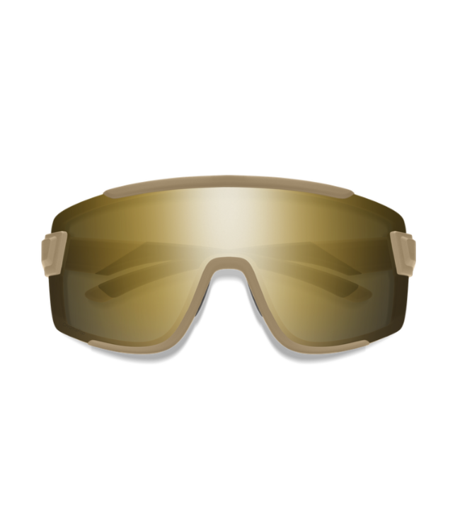 SMITH WILDCAT MATTE SAFARI SUNGLASSES w/CHROMAPOP BLACK GLOD LENS
