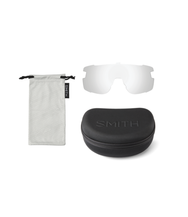 SMITH WILDCAT MATTE BLACK SUNGLASSES W/CHROMAPOP RED MIRROR LENS