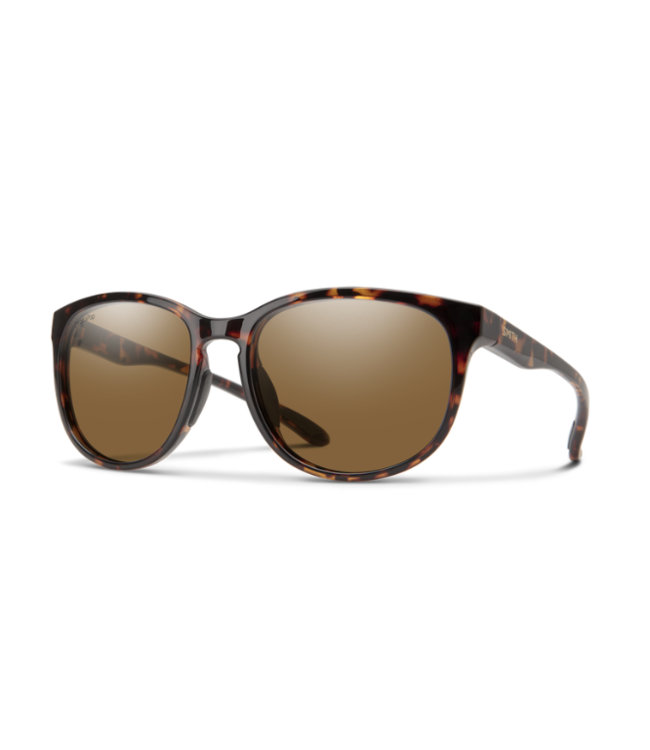 SMITH LAKE SHASTA TORTOISE SUNGLASSES W/CHROMAPOP BROWN POLARIZED LENS