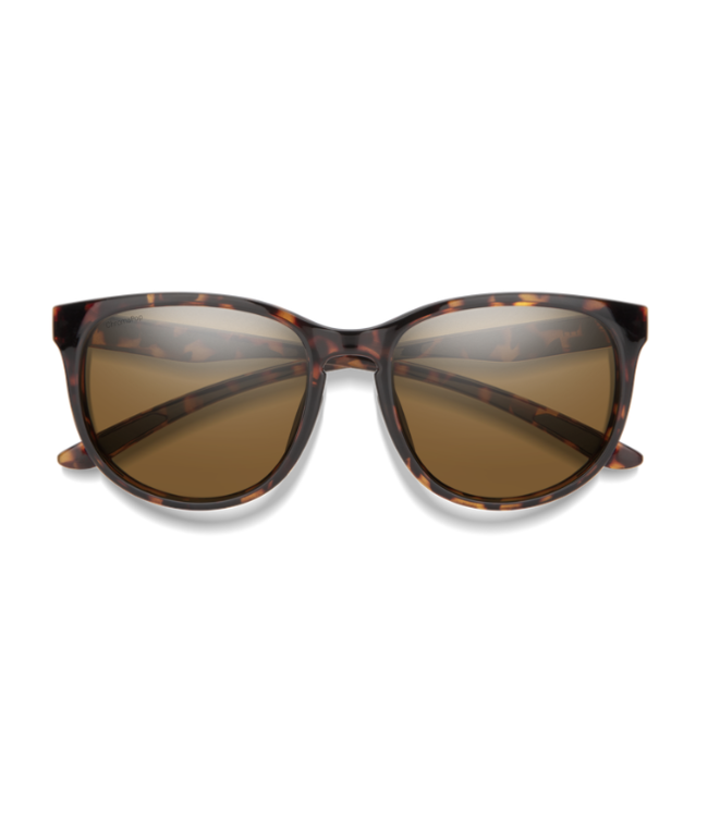 SMITH LAKE SHASTA TORTOISE SUNGLASSES W/CHROMAPOP BROWN POLARIZED LENS