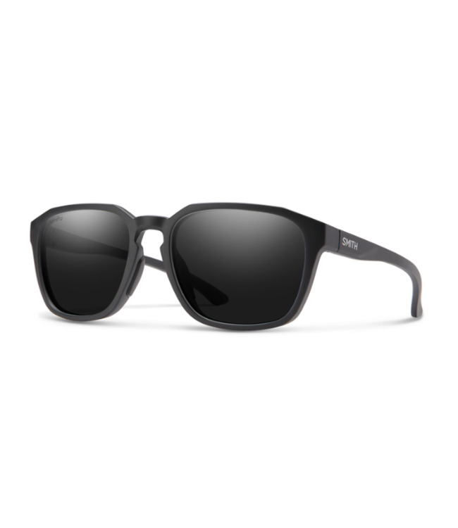 SMITH CONTOUR MATTE BLACK SUNGLASSES W/CHROMAPOP POLARIZED BLACK LENS