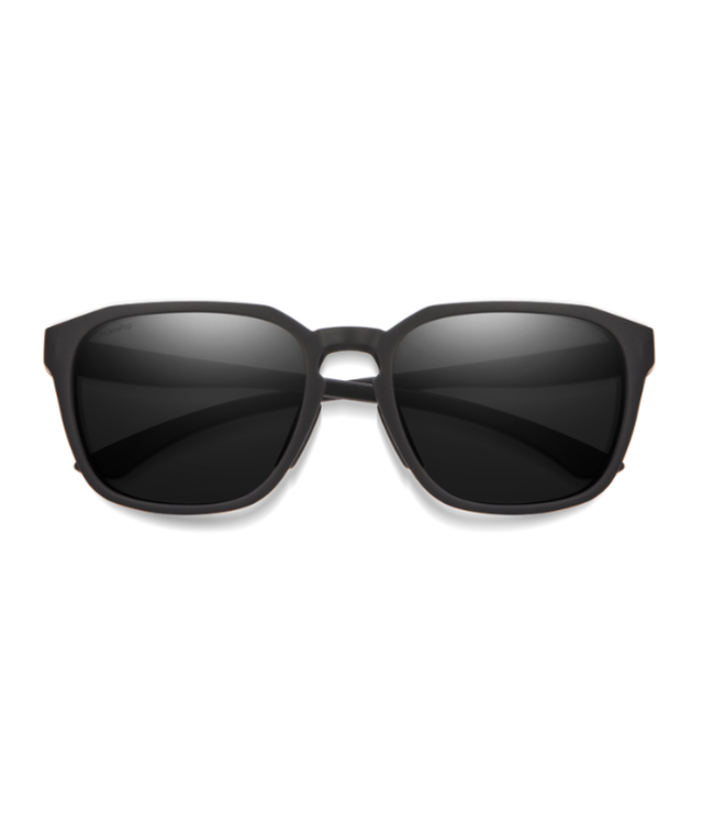SMITH CONTOUR MATTE BLACK SUNGLASSES W/CHROMAPOP POLARIZED BLACK LENS