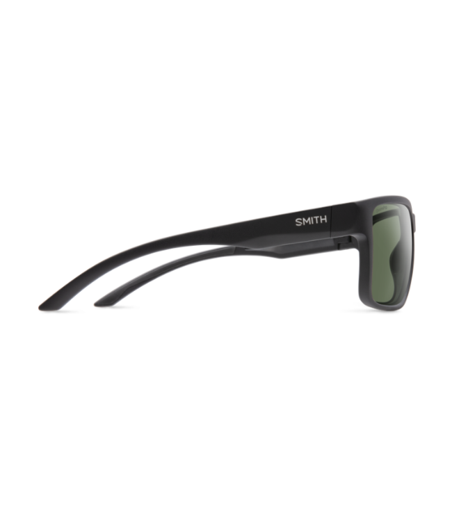 SMITH EMERGE MATTE BLACK SUNGLASSES W/CHROMAPOP POLARIZED GRAY GREEN LENS