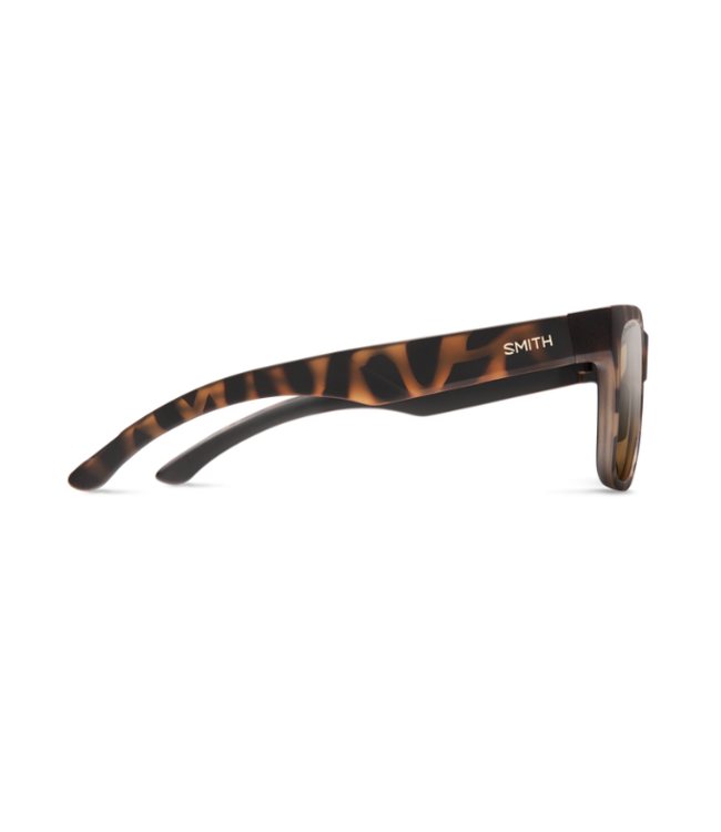 SMITH LOWDOWN 2 SUNGLASSES MATTE TORTOISE W/CHROMAPOP POLARIZED BROWN LENS