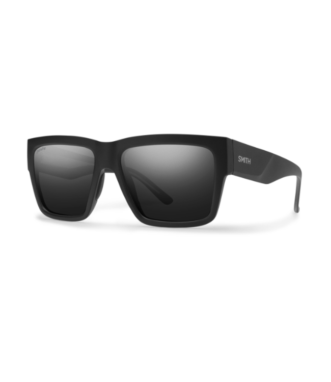 SMITH LINEUP MATTE BLACK SUNGLASSES W/CHROMAPOP POLARIZED BLACK LENS
