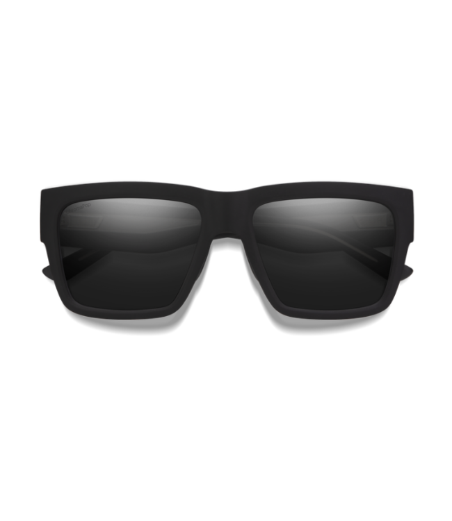 SMITH LINEUP MATTE BLACK SUNGLASSES W/CHROMAPOP POLARIZED BLACK LENS
