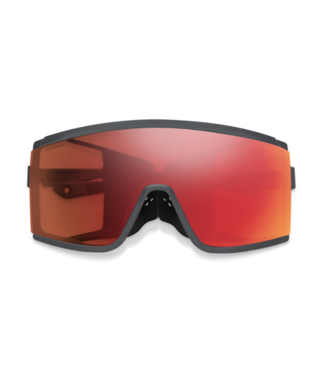 SMITH PURSUIT MATTE SLATE SUNGLASSES W/CHROMAPOP GLACIER PHOTOCHROMIC COPPER GRAY LENS
