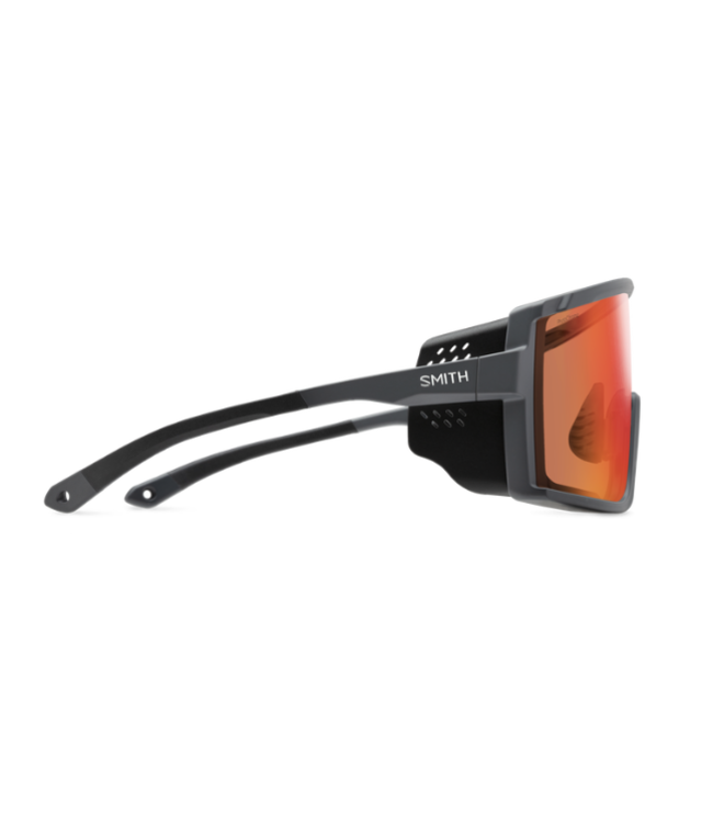 SMITH PURSUIT MATTE SLATE SUNGLASSES W/CHROMAPOP GLACIER PHOTOCHROMIC COPPER GRAY LENS