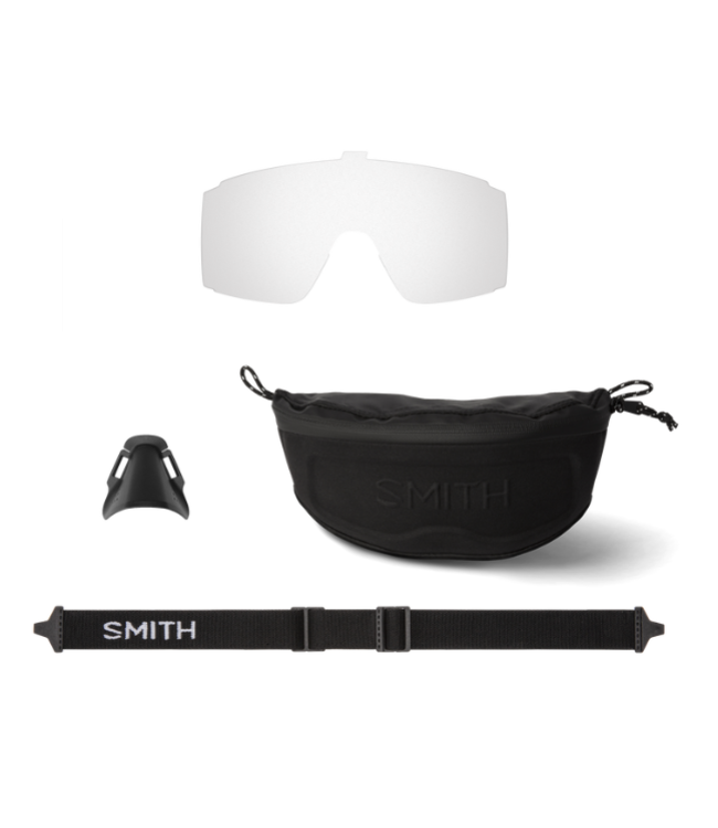 SMITH PURSUIT MATTE SLATE SUNGLASSES W/CHROMAPOP GLACIER PHOTOCHROMIC COPPER GRAY LENS