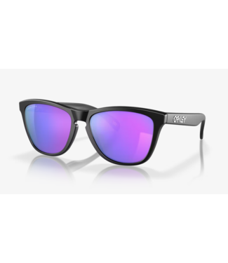 OAKLEY OAKLEY FROGSKINS MATTE BLACK SUNGLASSES w/ PRIZM VIOLET LENS