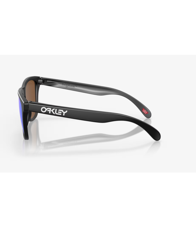OAKLEY FROGSKINS MATTE BLACK SUNGLASSES w/ PRIZM VIOLET LENS