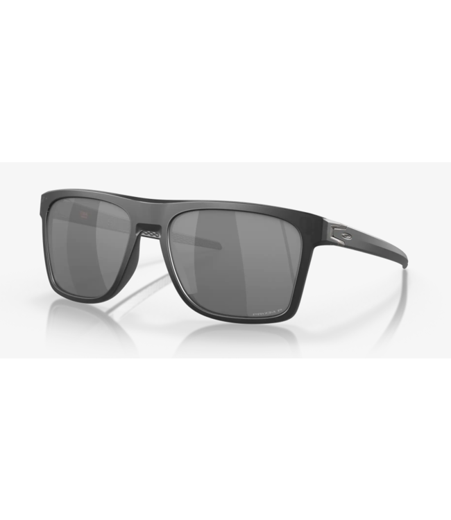 OAKLEY LEFFINGWELL MATTE BLACK INK SUNGLASSES w/PRIZM BLACK POLARIZED LENS