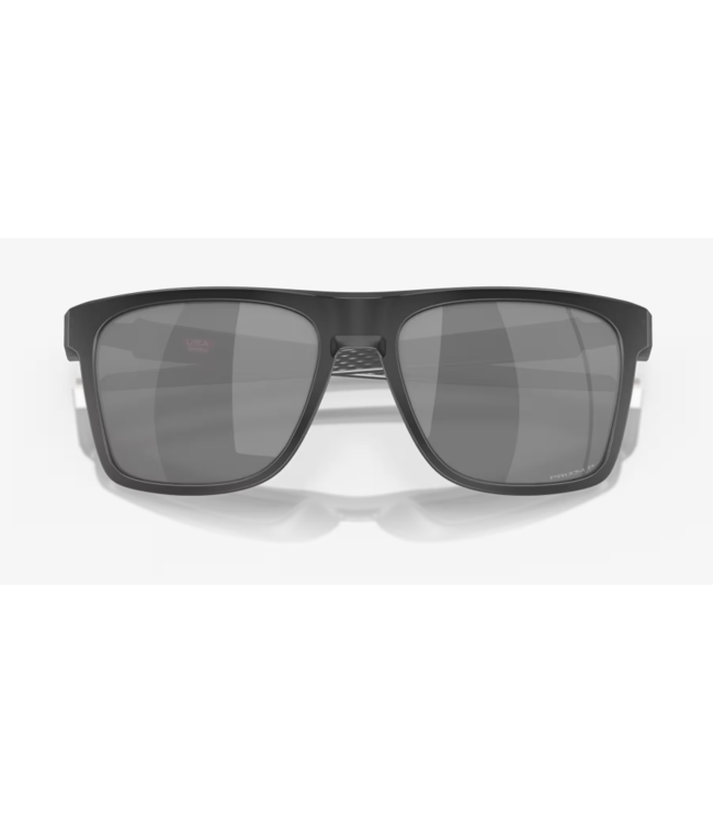 OAKLEY LEFFINGWELL MATTE BLACK INK SUNGLASSES w/PRIZM BLACK POLARIZED LENS