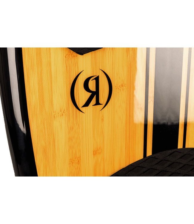 RONIX KOAL CLASSIC FISH WAKESURF BOARD GLOSSY BLACK/BAMBOO 2023