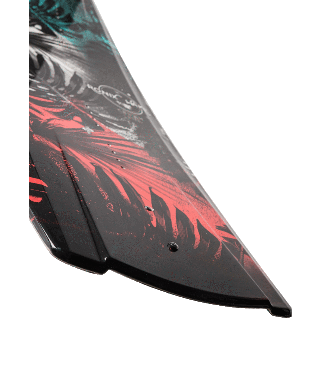 RONIX WOMENS KRUSH SECRET FLEX WAKE BOARD BLACK/MINT/CORAL 2023