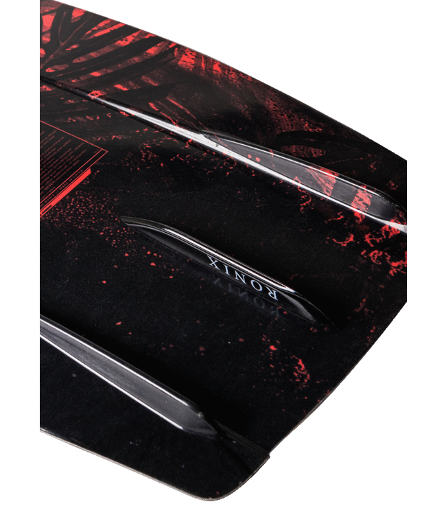 RONIX WOMENS KRUSH SECRET FLEX WAKE BOARD BLACK/MINT/CORAL 2023