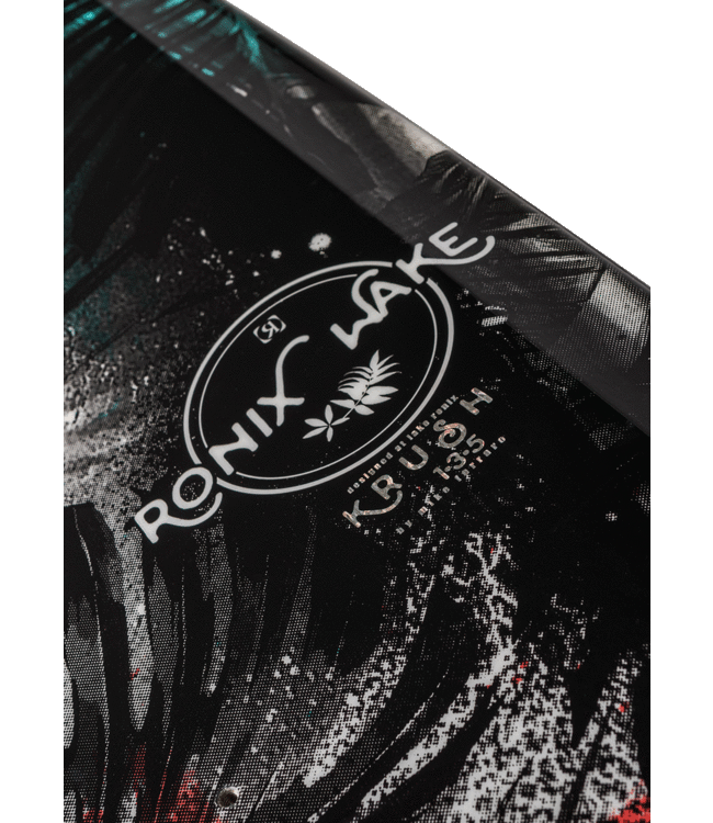RONIX WOMENS KRUSH SECRET FLEX WAKE BOARD BLACK/MINT/CORAL 2023