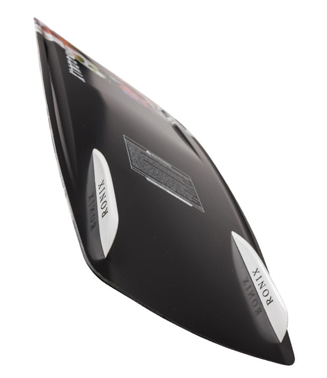 RONIX WOMENS QUARTER TIL MIDNIGHT WAKE BOARD WHITE/BLACK 2023