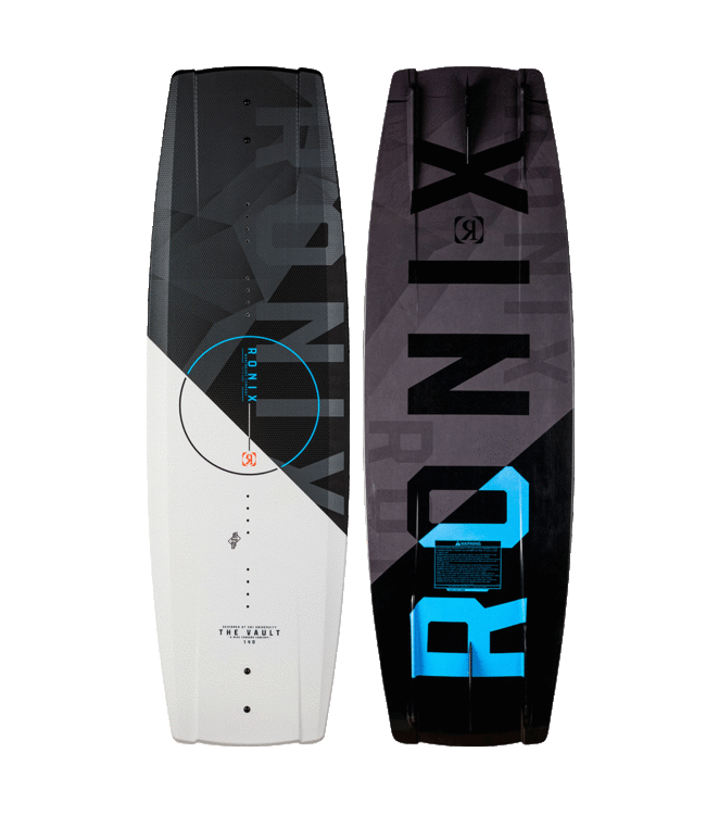 RONIX VAULT WAKE BOARD WHITE/BLACK 2023