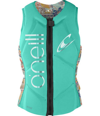 O'NEILL WOMEN'S SLASHER FULL-ZIP COMP VEST OPAL/ZEPHORA 2023