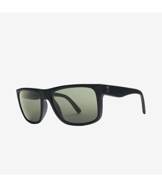 ELECTRIC ELECTRIC SWINGARM XL MATTE BLACK SUNGLASSES w/ GREY POLARIZED LENS