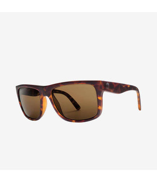 ELECTRIC ELECTRIC SWINGARM MATTE TORTOISE SUNGLASSES w/ BRONZE POLARIZED LENS