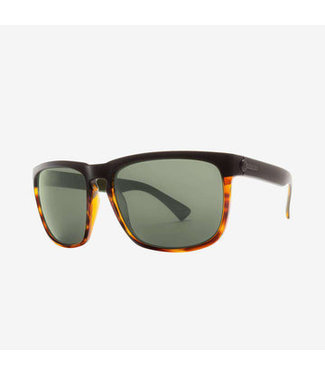 ELECTRIC ELECTRIC KNOXVILLE XL DARKSIDE TORT SUNGLASSES w/ GREY POLARIZED LENS