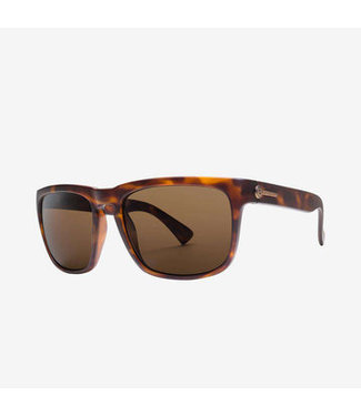 ELECTRIC ELECTRIC KNOXVILLE MATTE TORT SUNGLASSES w/ BRONZE POLARIZED LENS