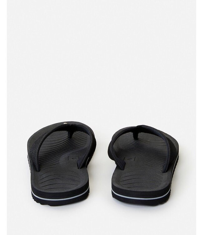 RIP CURL MENS DBAH BLOOM OPEN TOE SANDAL  BLACK/BLACK