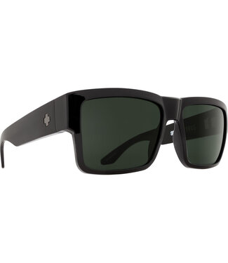 SPY SPY CYRUS BLACK SUNGLASSES w/ HD PLUS GREY GREEN