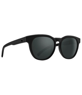 SPY SPY CEDROS MATTE BLACK SUNGLASSES w/ HAPPY BOOST POLARIZED BLACK MIRROR