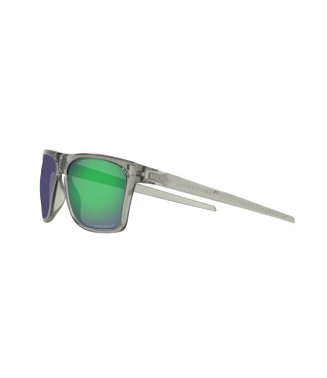 OAKLEY LEFFINGWELL GREY INK SUNGLASSES w/ PRIZM JADE POLARIZED LENS